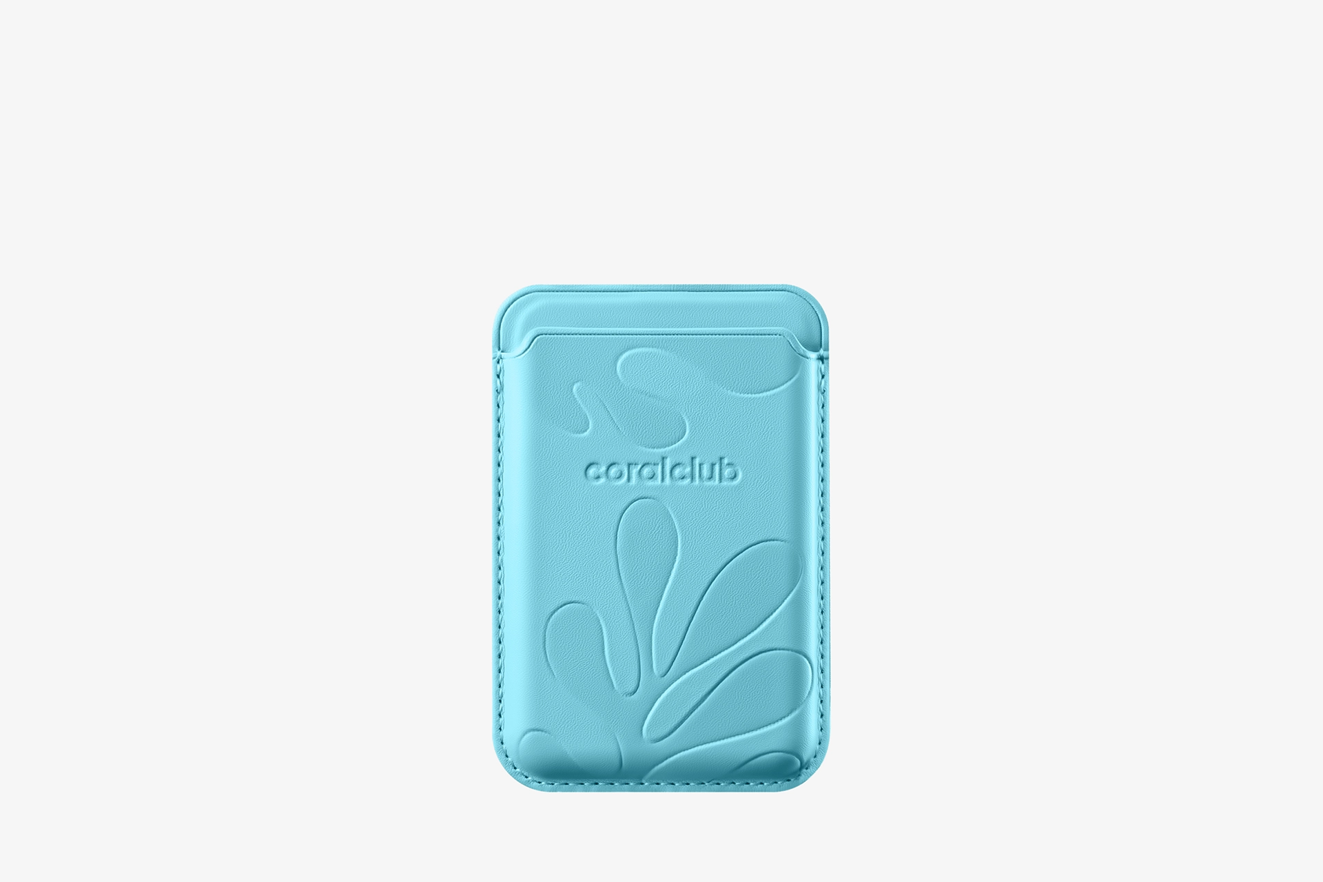 Magnetischer Cardholder, blau