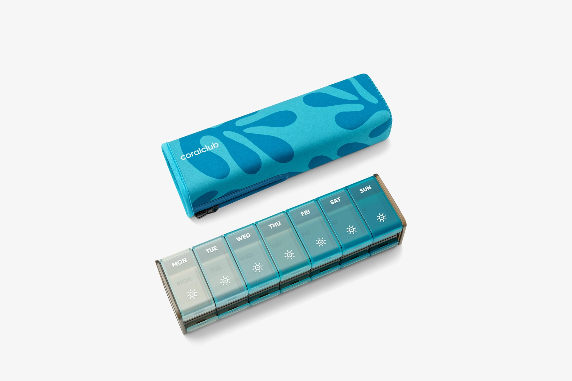 GoBox double-sided mit Hülle, blau