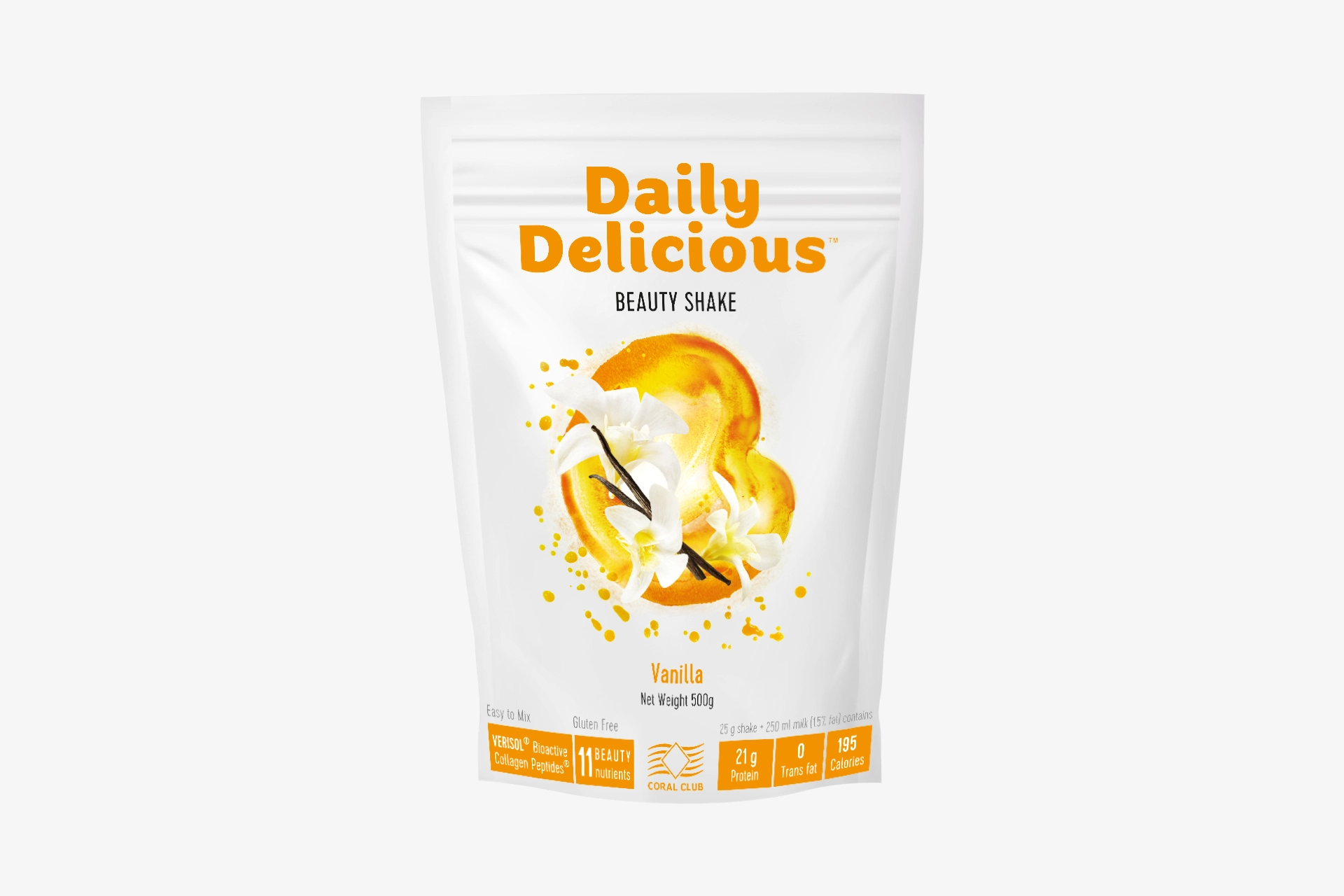 Daily Delicious Beauty Shake mit Vanillengeschmack