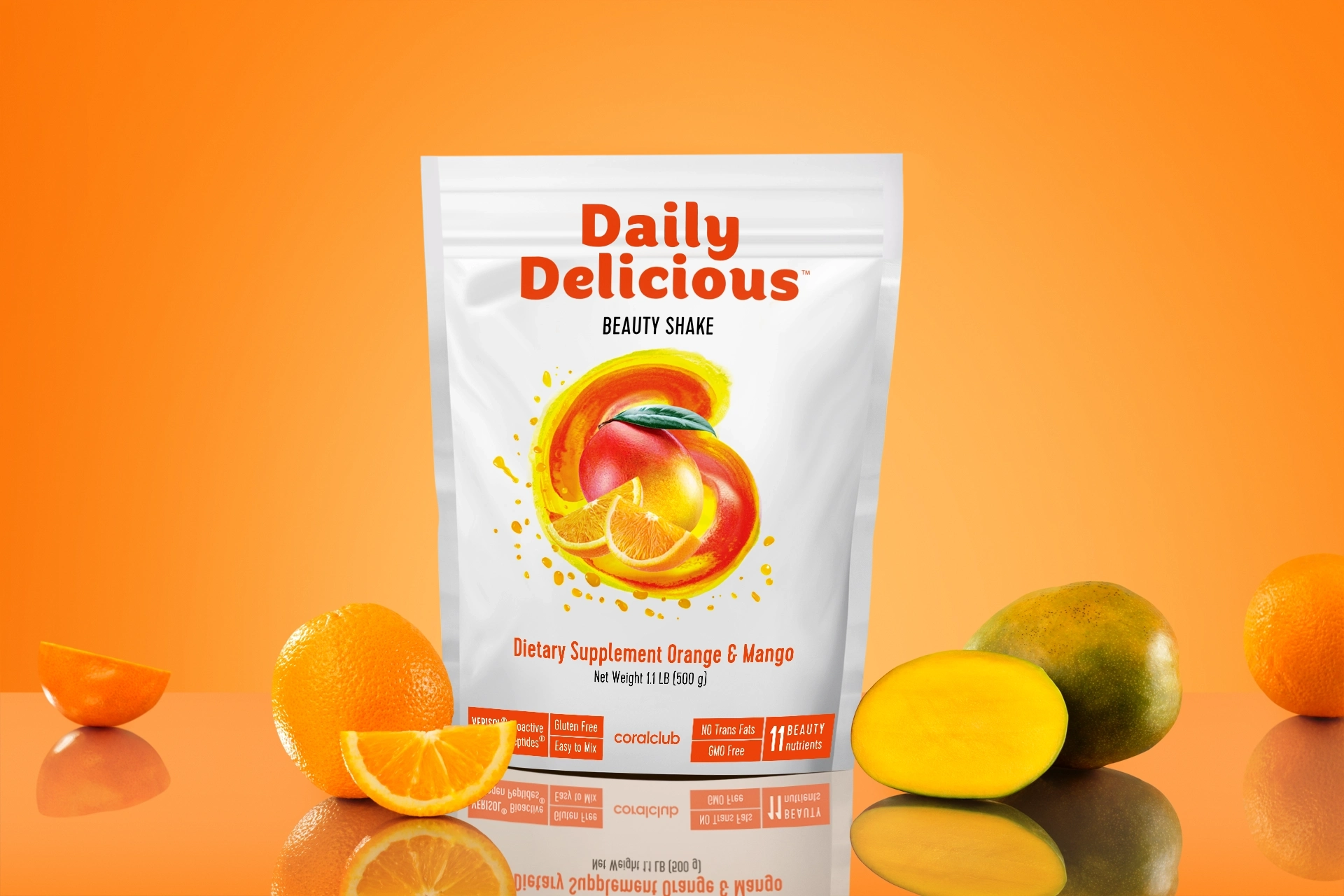 Daily Delicious Beauty Shake Orange-Mango
