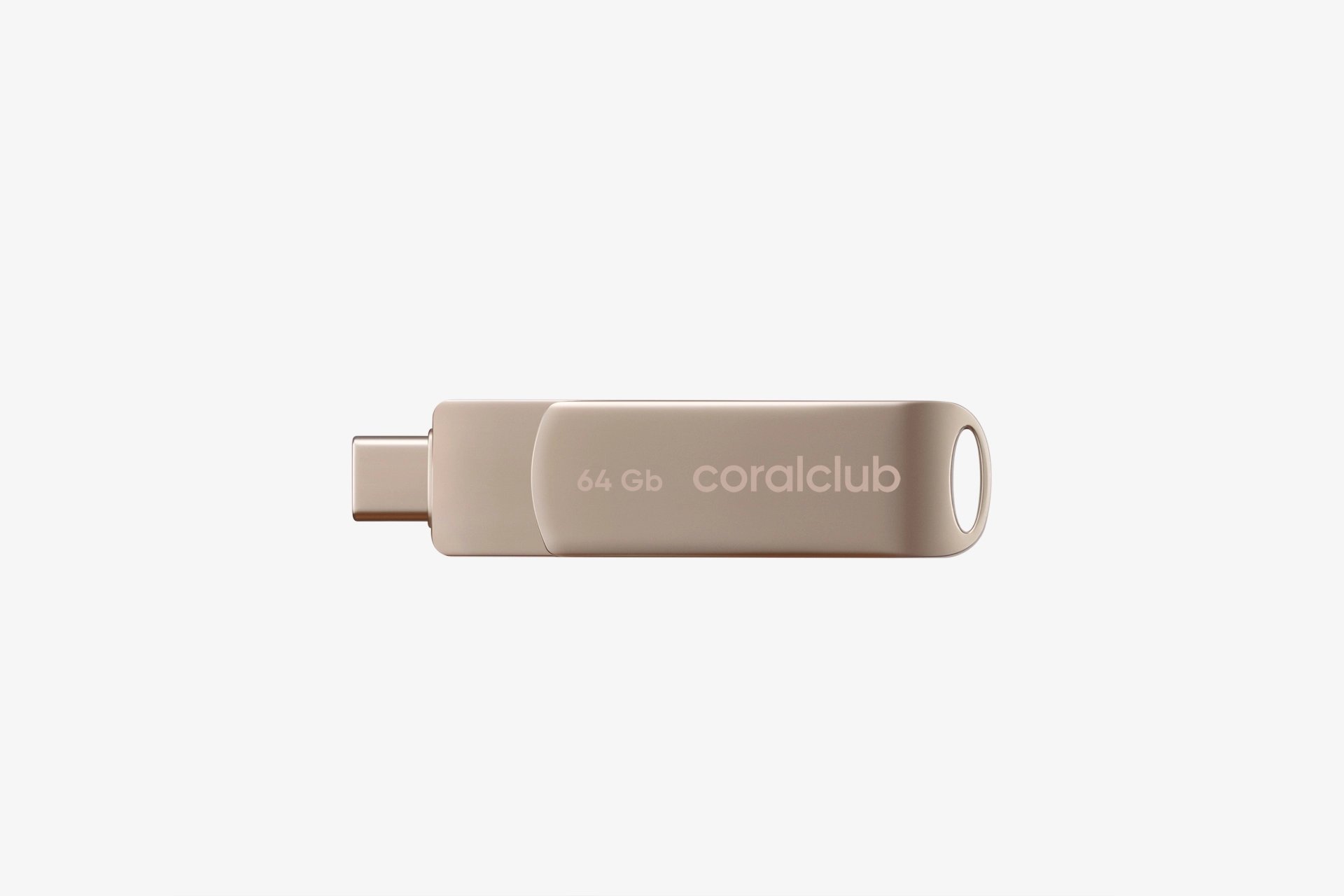 USB-Stick CORALCLUB USB+Type-c