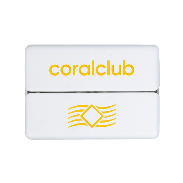 GoBox Mini mit gelbem Logo Coral Club